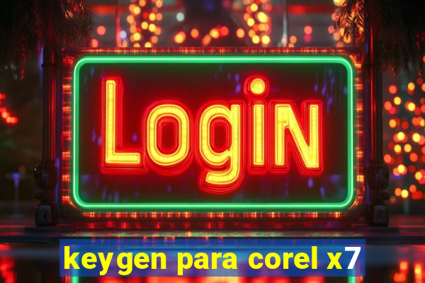 keygen para corel x7